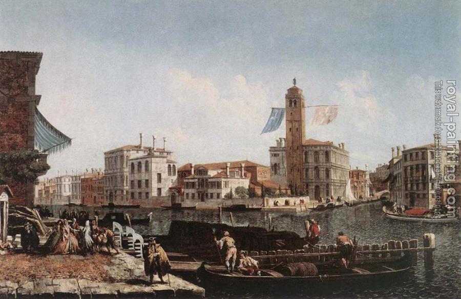 Michele Marieschi : The Grand Canal with the Fishmarket